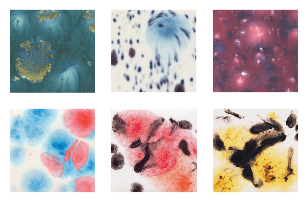 Sax Crystal Magic Glazes, 1 Pint Bottles, Assorted Colors, Set of 6